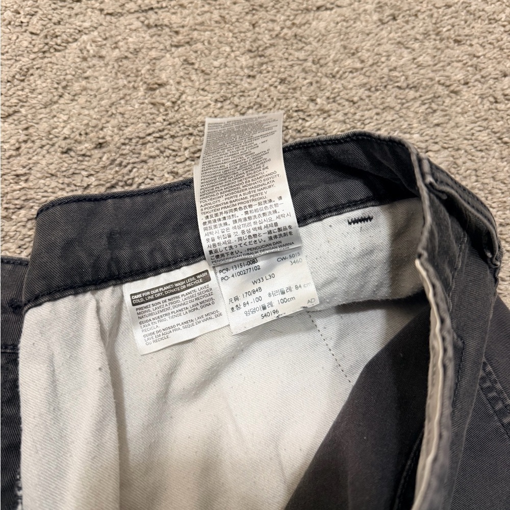 Levi’s Men's Gray Straight Leg Jeans - Picture 4 of 6